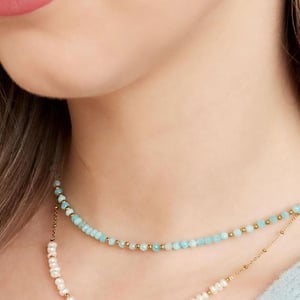 Necklace colored beads h5 Picture4